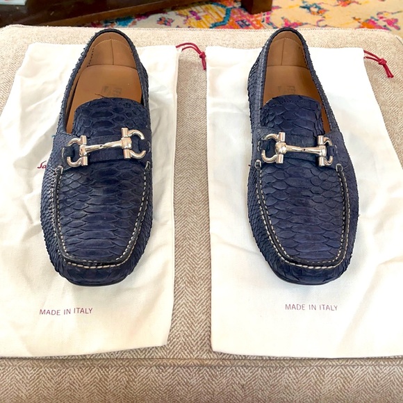 salvatore ferragamo python shoes